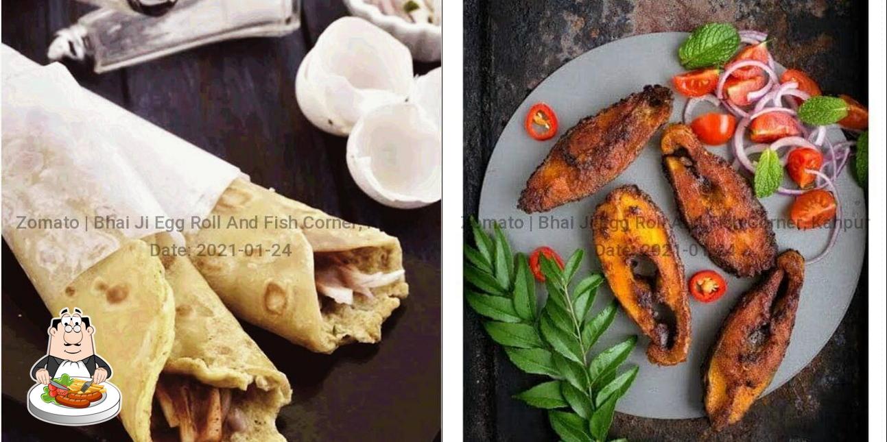 Bhai Ji Egg Roll And Fish Corner