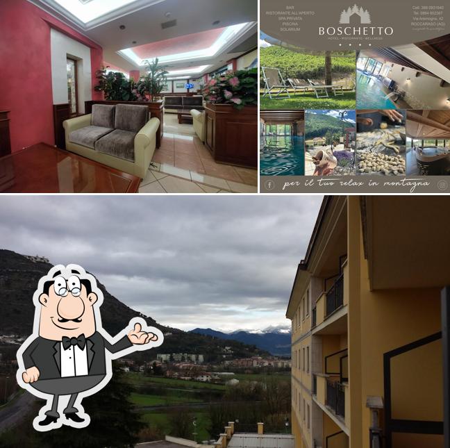 Gli interni di Hotel Ristorante Al Boschetto Cassino