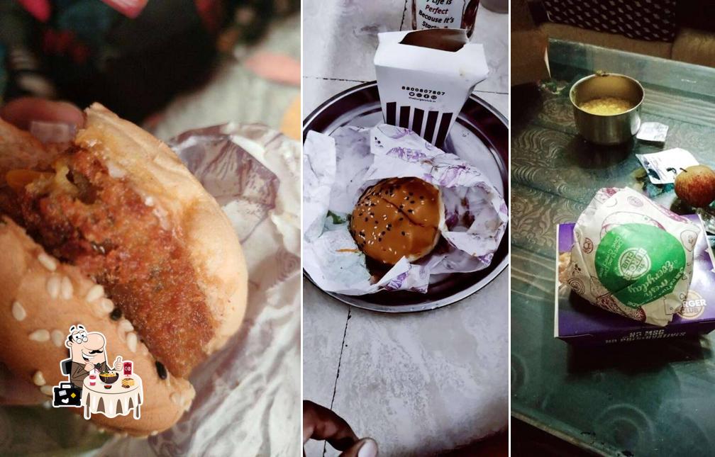 Food at The Burger Club