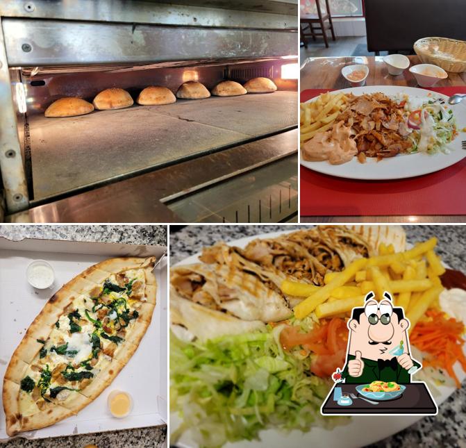 Platti al Le Diamant Kebab pizzeria