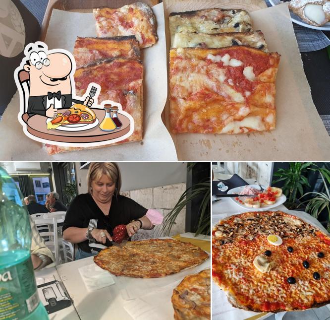 Scegli tra le molte varianti di pizza