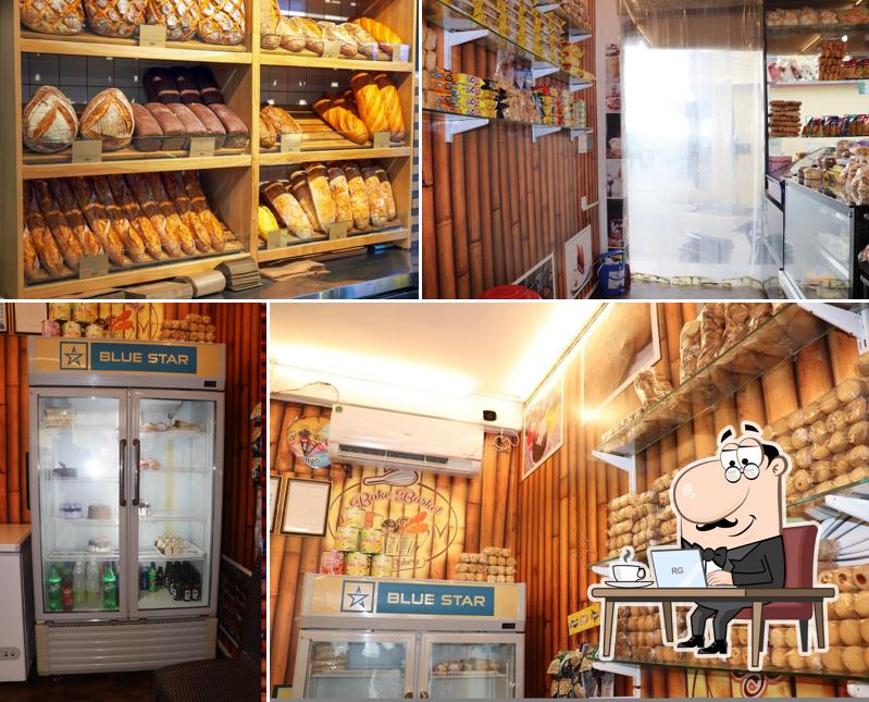 The interior of Bake Basket Bakery