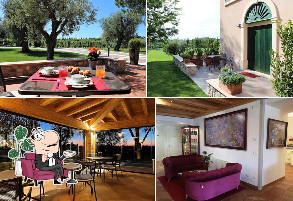 Gli interni di Borgo Romantico Green Relais