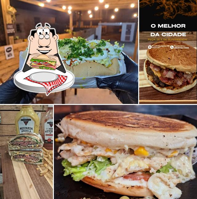 Clube sanduíches em Boto Fé Food Pátio