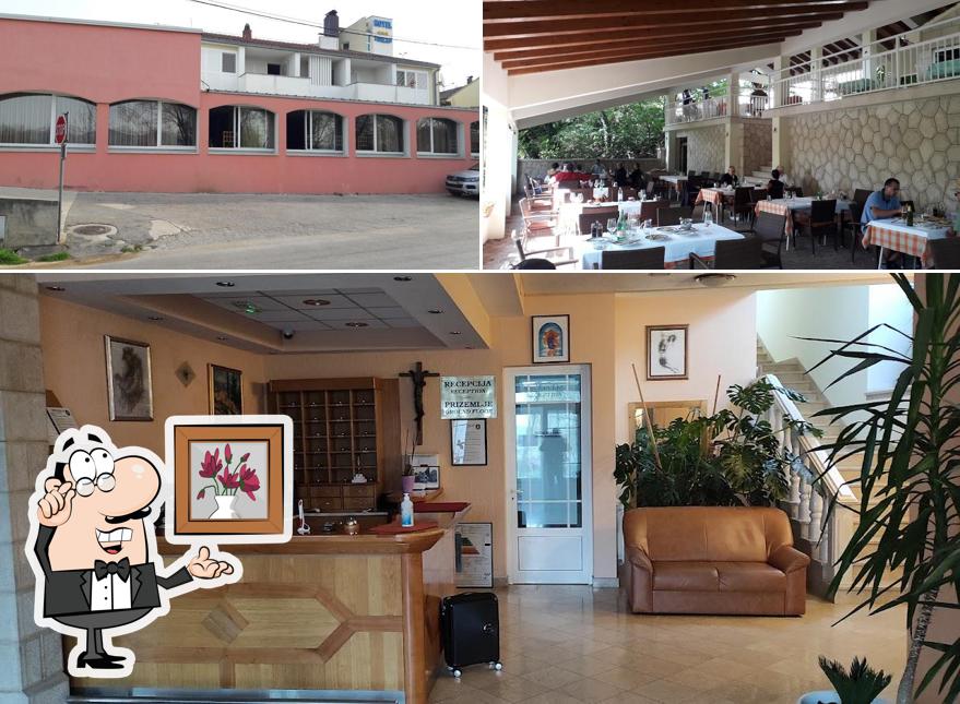 Gli interni di Hotel Zdilar