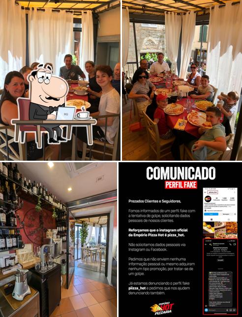 Dai un'occhiata agli interni di Pizza Hot