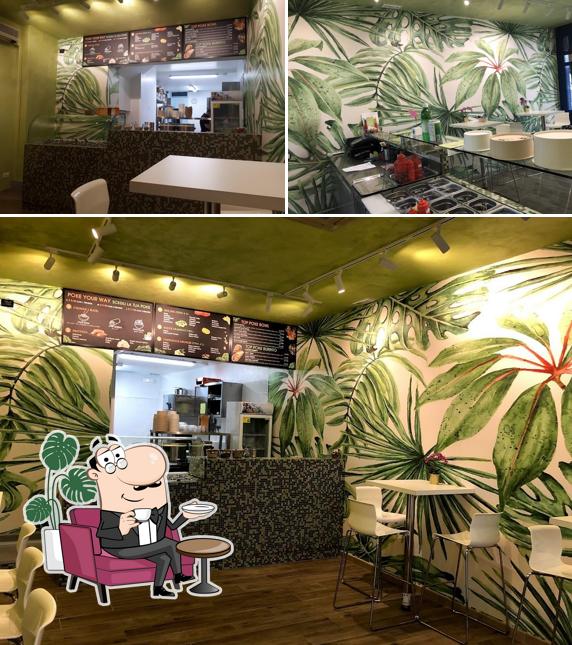 Gli interni di Poke Time