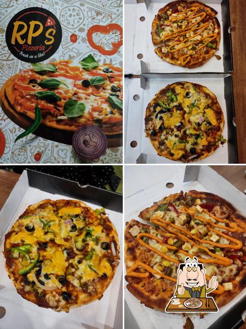 Pick pizza at RP's Pizzeria South Bopal