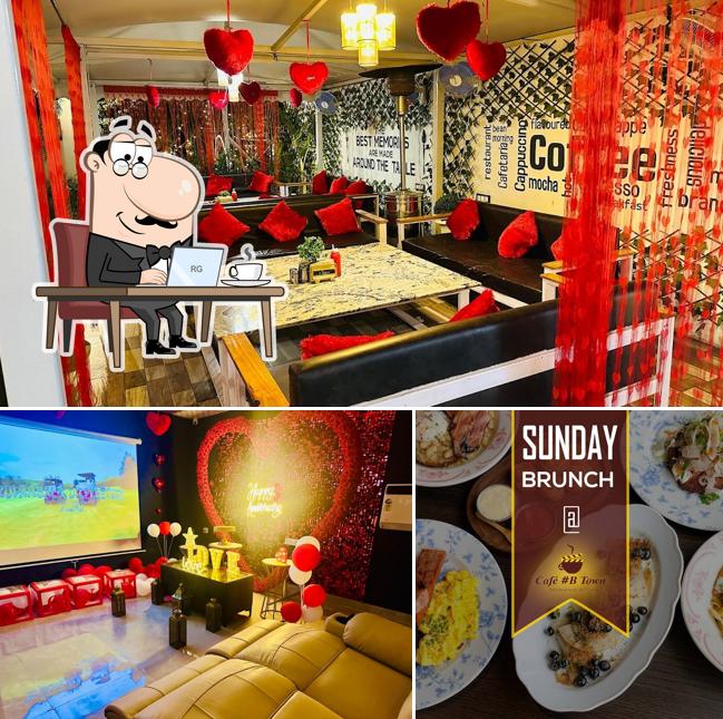 The interior of BTown