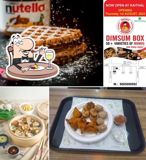 Food at Dimsum Box Kaithal