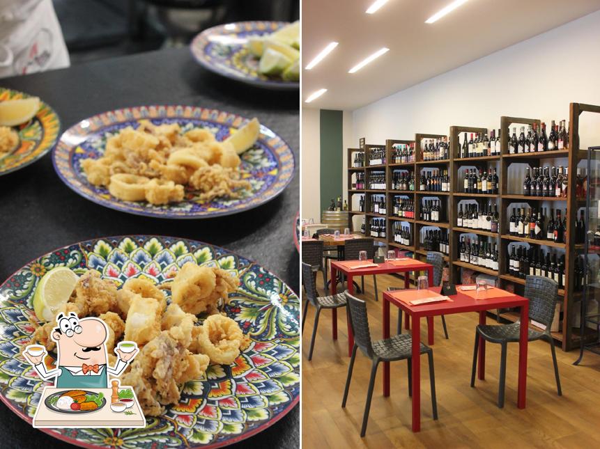 Calamari fritti al marcellino olio e vino