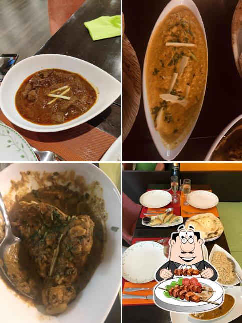 Platti al Restaurant Maharaja Lausanne