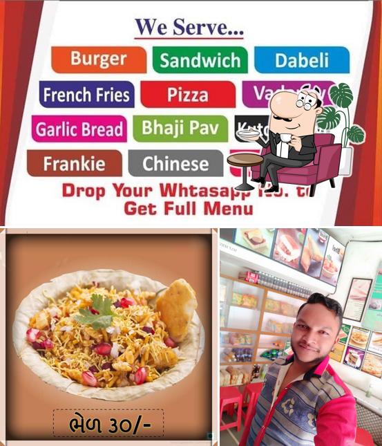 The interior of Charmi Fast Food And Parlour