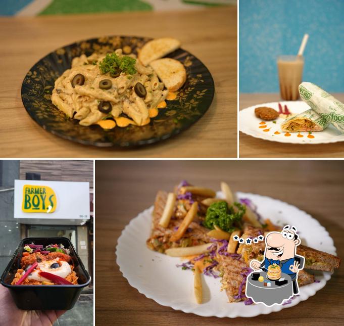 Food at Farmer boys