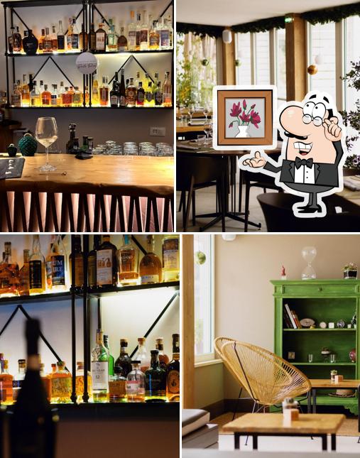 Gli interni di Oltre Ristorante Lido Gandoli