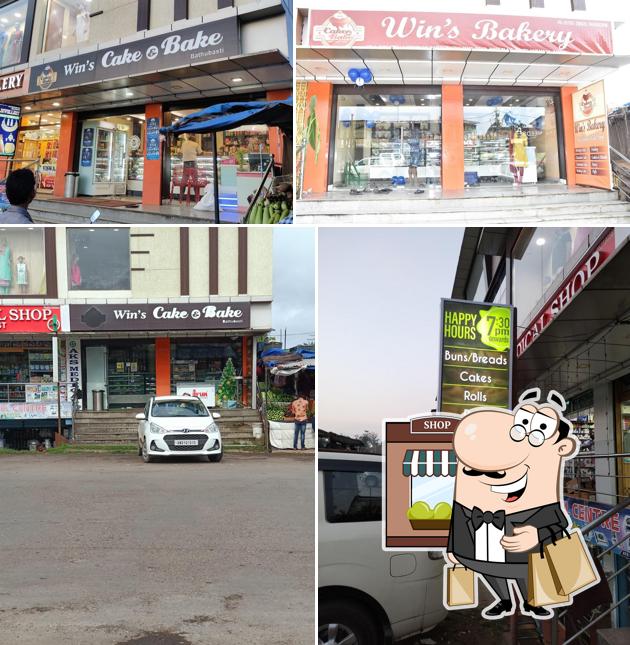 The exterior of Win's Cake & Bake