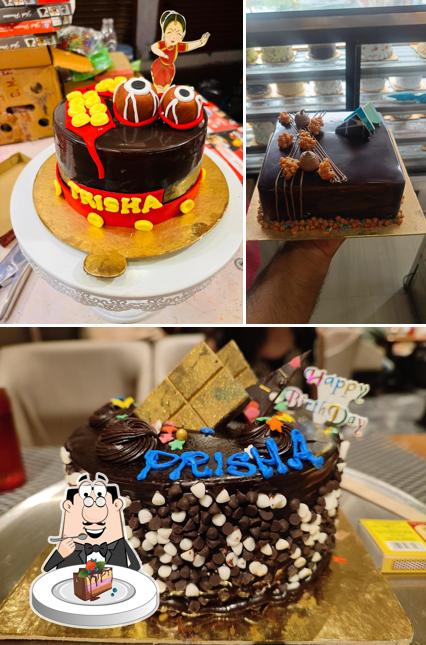 Chocolate cake at Yash provision and bakery hut