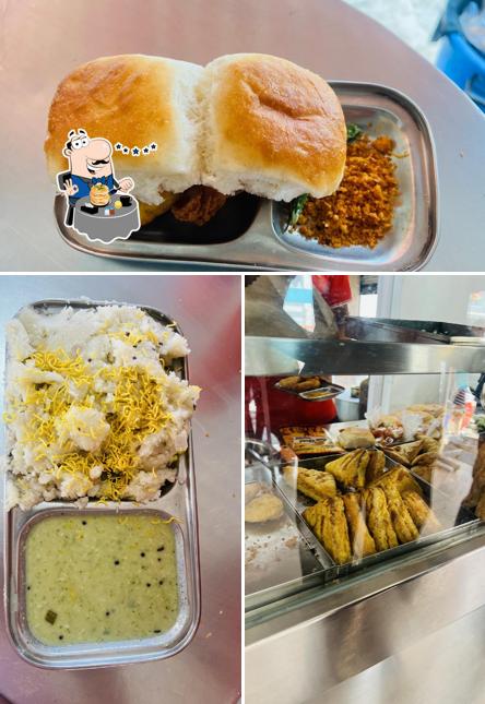 Food at Shriram Vadapav