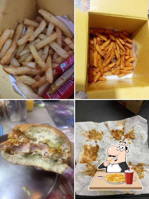 French fries at Boss Burger Dadar