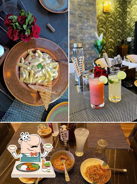 Food at Cafe Aura