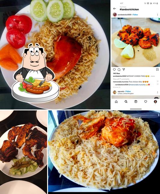 Food at Kalila Restaurant