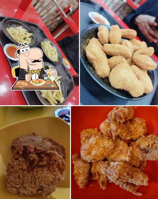 Meals at MFC MR. FRIED CHICKEN THANE