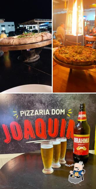 Comida em Pizzaria Dom Joaquim