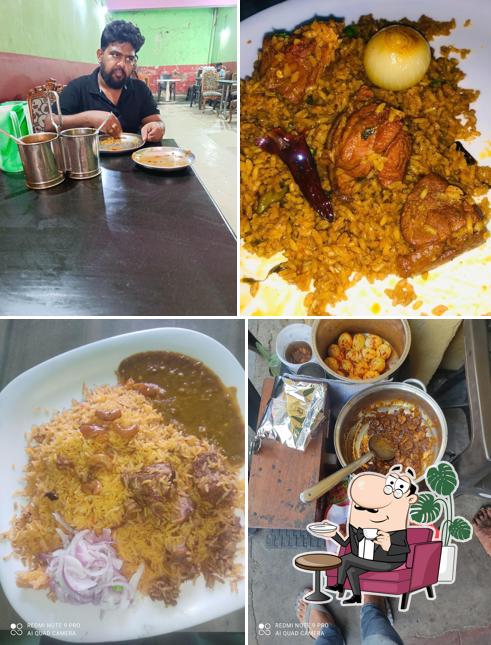 The interior of Shukur Biryani