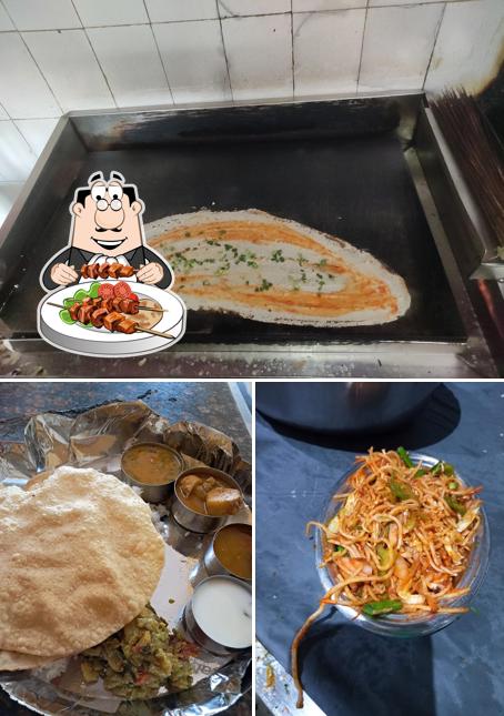 Pulled pork sandwich at Sri Venkateswara Hotel