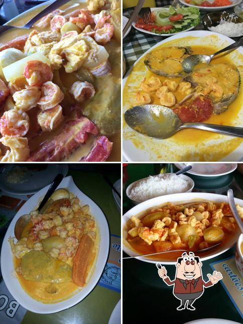 Comida em Restaurante Maragaço