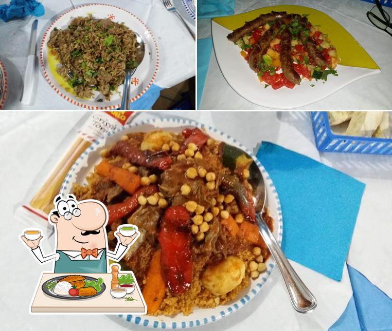 Platti al Ristorante arabo Carthage