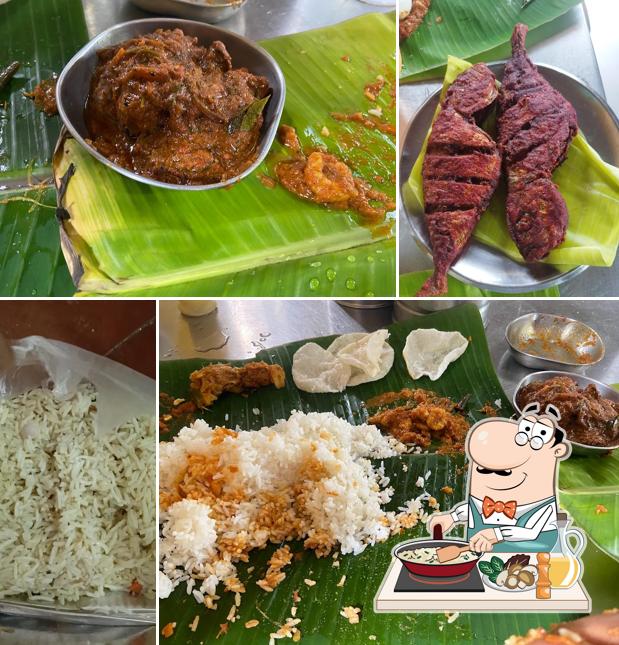Fried rice at Sangeetha Mess