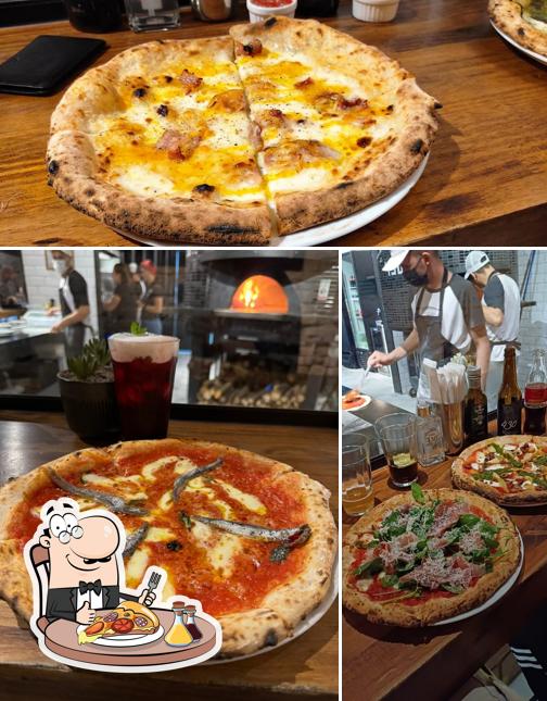 Escolha pizza no 430 Gradi Itu