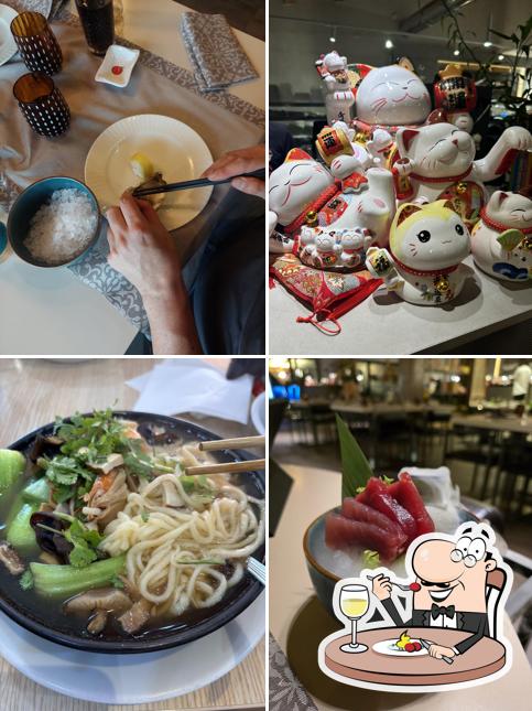 Platti al ASUKA sushi Ristorante giapponese e cinese