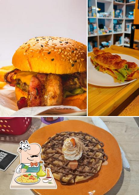 Comida em Ludoteca Sidequest