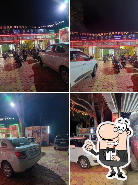 Check out how Rangoli Dhaba looks outside