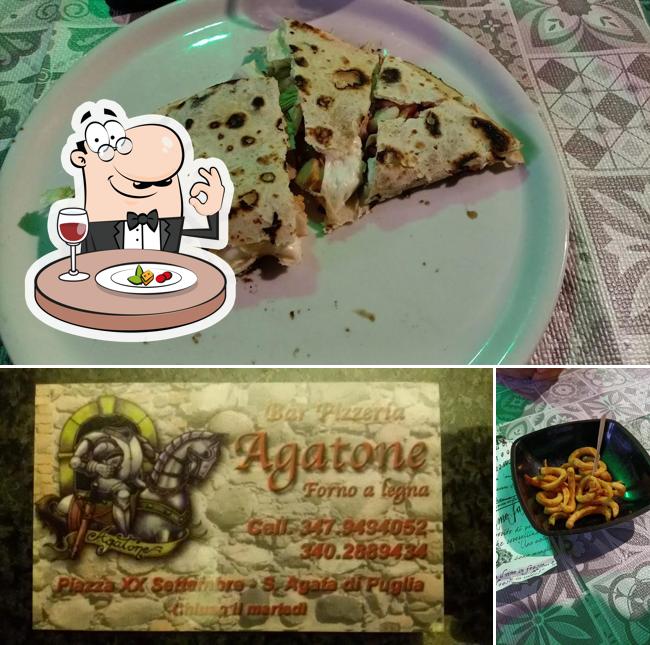 Cibo al pizzeria Agatone