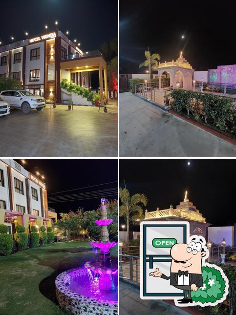 The exterior of Hotel Vrinda