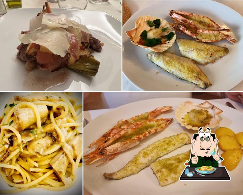 Platti al Osteria del Borgo