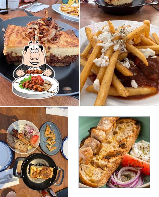 Platos en Petros Restaurante