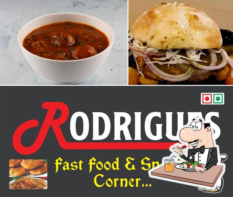 Pulled pork sandwich at RODRIGUES SNACKS FAST FOOD AND SNACKS CORNER