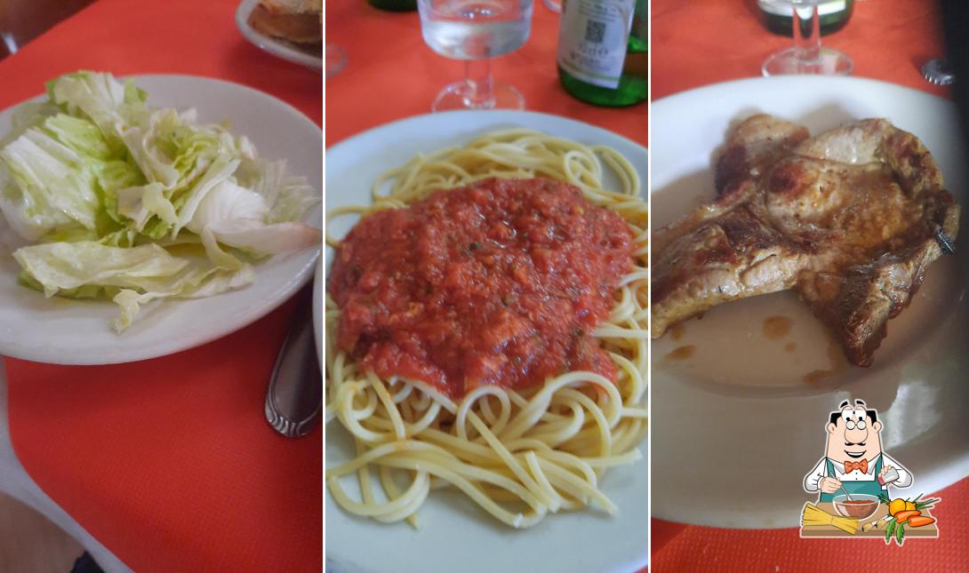 Spaghetti alla bolognese al Ristorante Bar Trancanelli Aldo