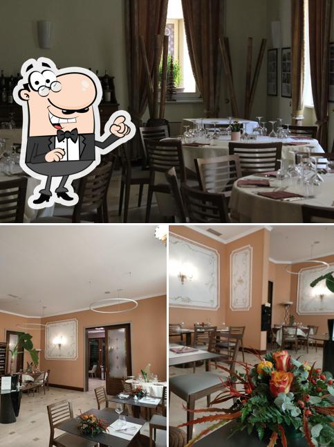 Gli interni di Il Grill del Lovera