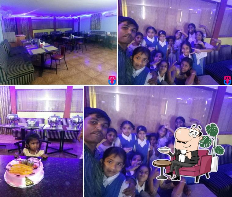 The interior of Sai Vaishnavi Family Restaurant
