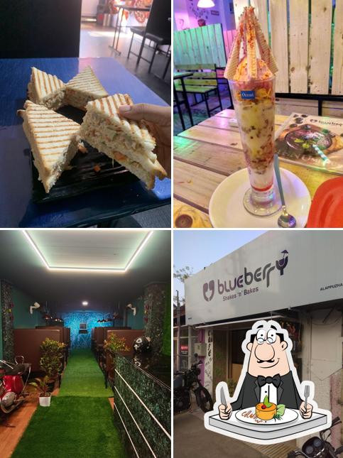 The restaurant's food and exterior