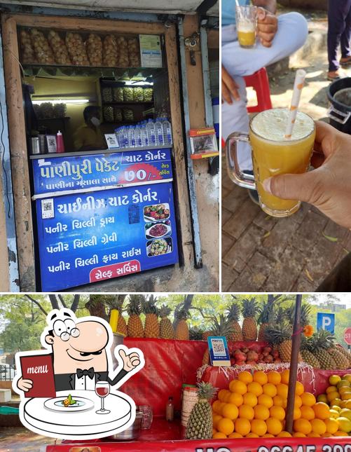 Food at Chat Corner