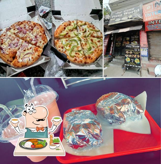 Food at Pizza World