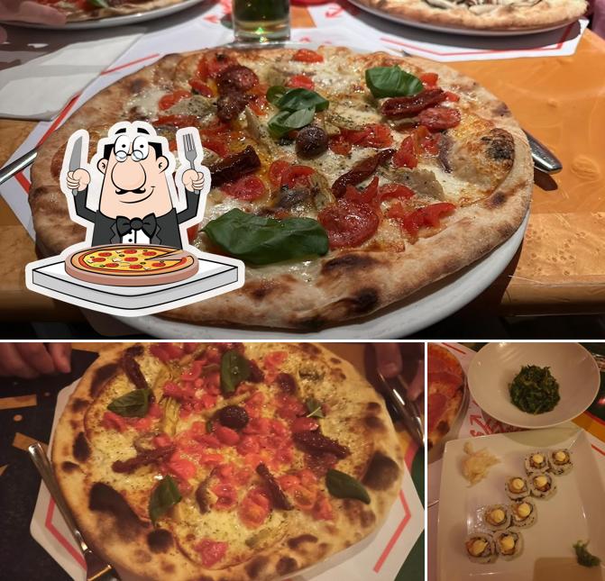 Ordina tra le molte varianti di pizza