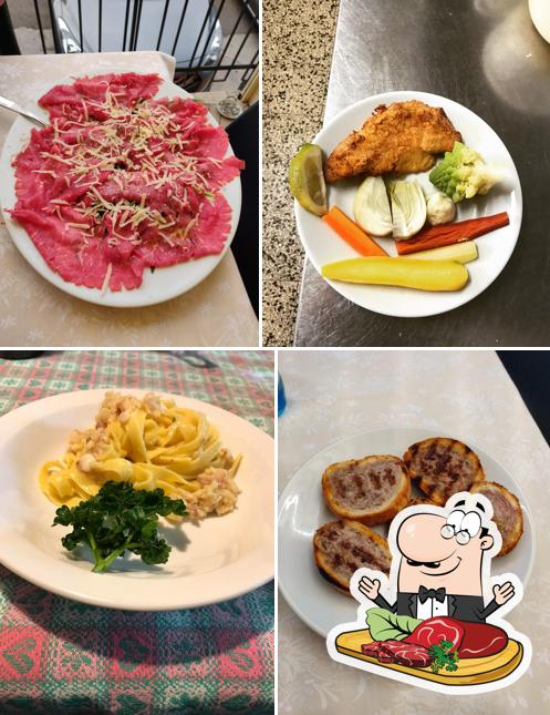 Carpaccio di manzo al Bar Trattoria Tonon Alice