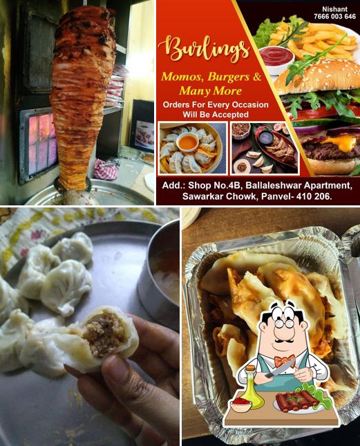 Baby back ribs at Burlings